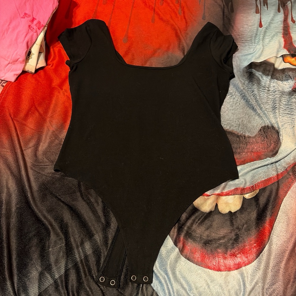 Women's Black Bodysuit